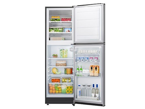 Heladera con freezer Cíclica 314 L Gris Drean