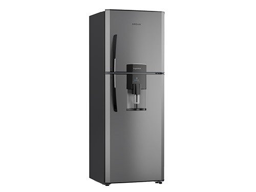 Heladera con freezer Cíclica 396 L Gris Drean