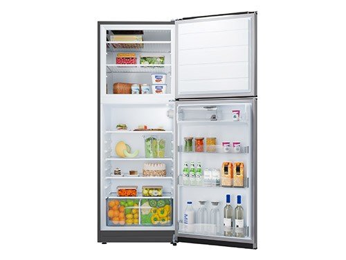 Heladera con freezer Cíclica 396 L Gris Drean