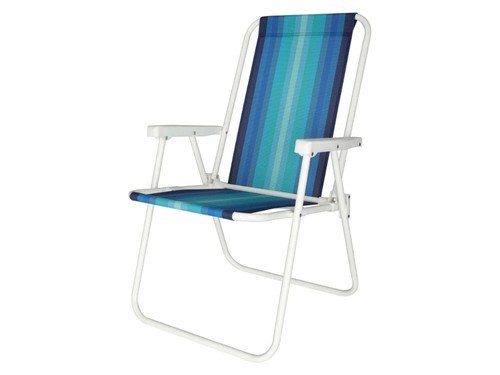 Reposera Silla Alta Plegable Playa Alpina Steel Lite 120