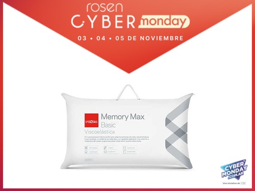 Almohada Basic King Rosen 80x40