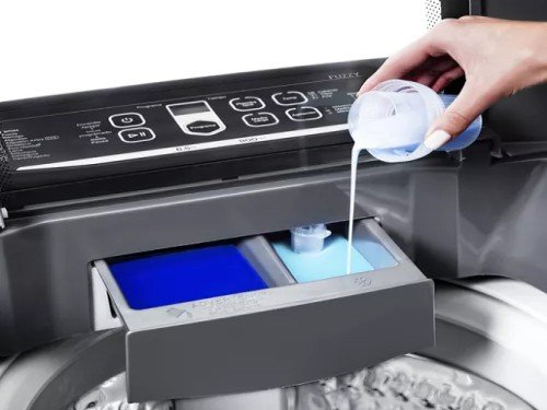 Lavarropas Drean Neo Fuzzy gris 6.5 kilos 800RPM c/superior 10 prog