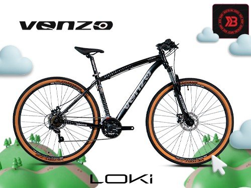 BICICLETA RODADO 29 VENZO LOKI 2025 21v SHIMANO FRENOS MECANICOS