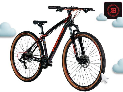 BICICLETA RODADO 29 VENZO LOKI 2025 21v SHIMANO FRENOS MECANICOS