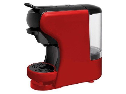 Cafetera Kanji Home KJH-CM1500MC Multicapsulas Roja