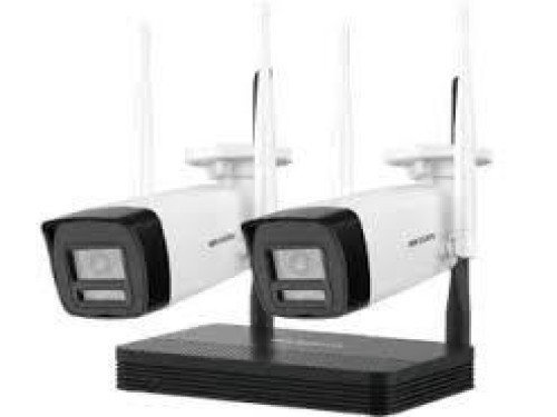 Kit 2 Cámaras De Seguridad Easylink Bullet Wifi Hikvision 2mp