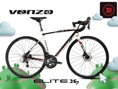 Bicicleta Venzo Elite X7 R28 2x10 Tiagra Freno Hidraulico