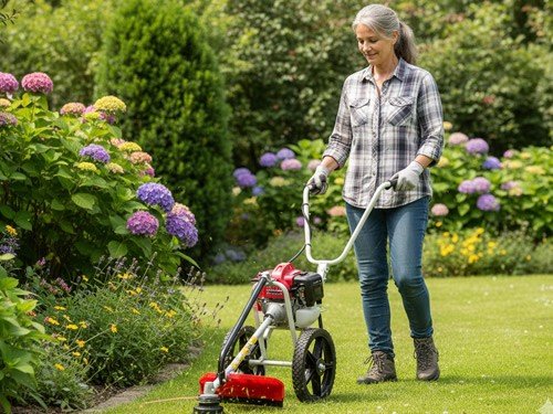 Desmalezadora Naftera con Ruedas 52cc Equus