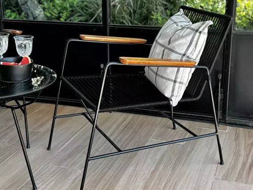 Set de exterior Buenos Aires individual con mesa auxiliar