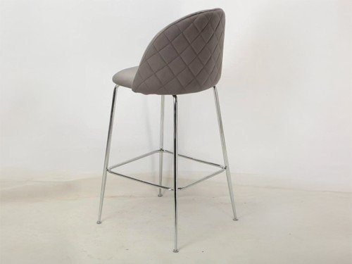 Banqueta Panama tapizada respaldo alto diseño moderno