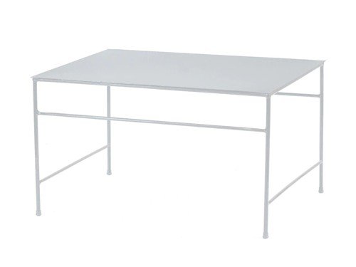 Mesa ratona Grecia de hierro para exterior con pintura powder coating