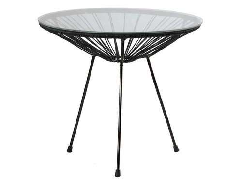 Mesa ratona Japon de hierro para exterior con pintura powder coating