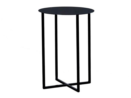 Mesa ratona Turin de hierro para exterior con pintura powder coating