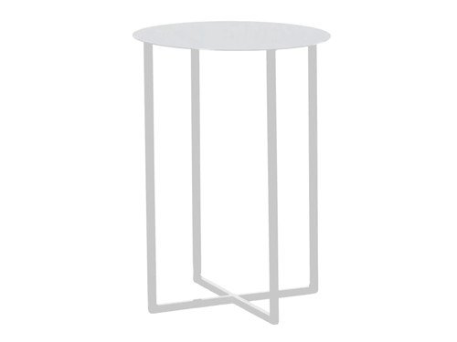 Mesa ratona Turin de hierro para exterior con pintura powder coating