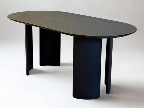 Mesa de comedor Alba en madera de teka natural