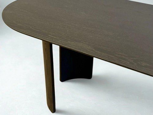 Mesa de comedor Alba en madera de teka natural