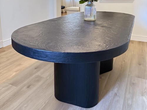 Mesa de comedor Sorrento microcemento moderna