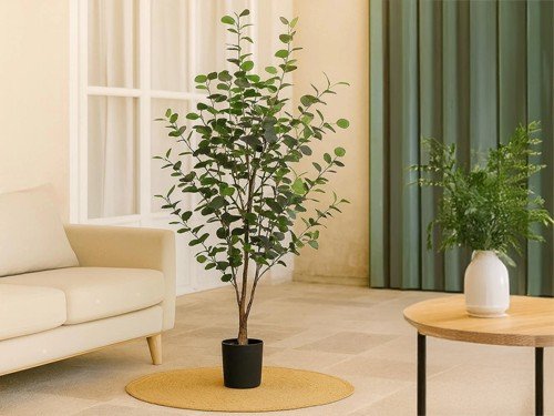 Planta artificial Eucalipto premium ultra real
