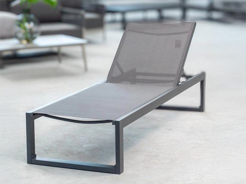 Reposera de aluminio Altamira reclinable con pintura powder coating