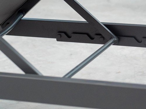 Reposera de aluminio Altamira reclinable con pintura powder coating