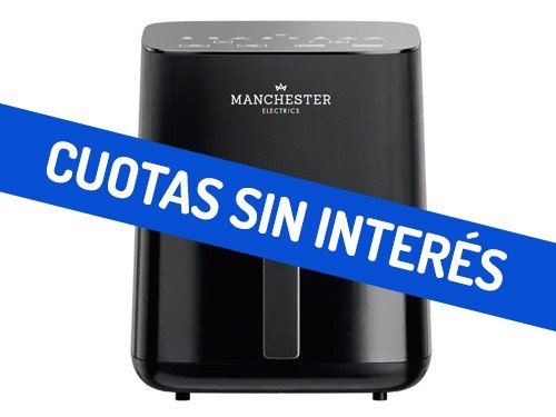Freidora de Aire Manchester Electrics Digital 5L 8 Programas