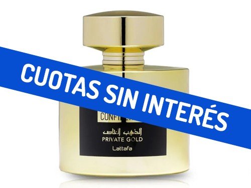 Perfume Lattafa Confidential Private Gold EDP 100ml