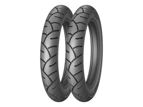 Kit Cubiertas Moto Kiyoshi Ey-029 275-18 + 90/90-18 Tubetype