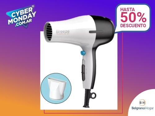 Secador de cabello Gama Breeze Tourmaline Ion 2100W 2 velocidades