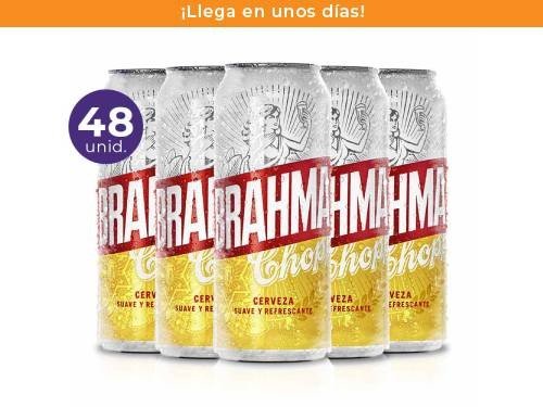 Pack: 48 Brahma Lager 473ml