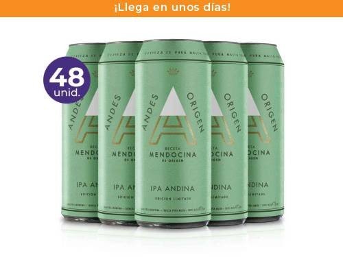Pack: 48 Andes Origen IPA 473ml