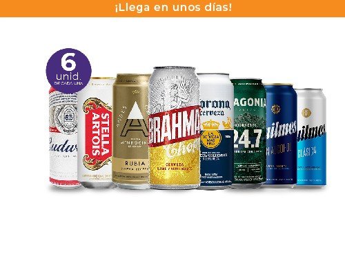 Pack: 48 Cervezas Clasicas 473ml