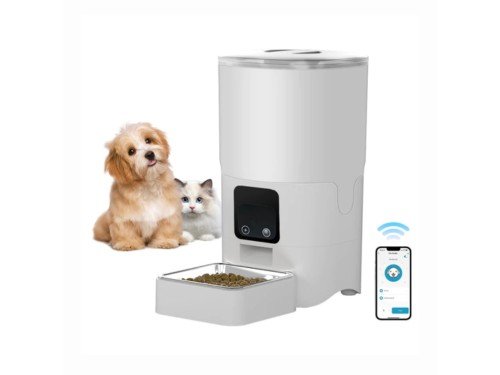 Comedero Automático 6L Con Dispensador Programable Waggs