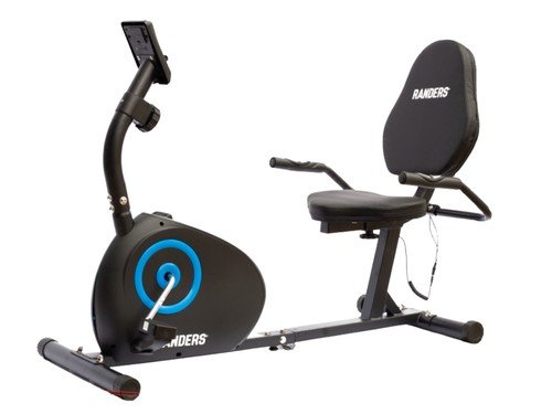 Bicicleta Fija Horizontal Randers 8 niveles de esfuerzo ARG-2534