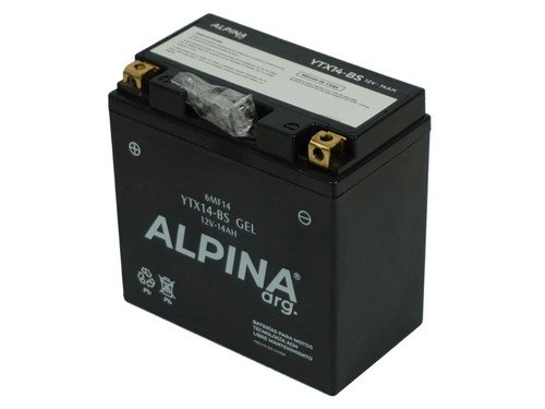 Bateria Alpina Ytx14-bs Gel Libre De Mantenimiento