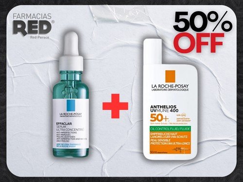 COMBO LA ROCHE POSAY - EFFACLAR SERUM + UV MUNE FLUIDO OIL CONTROL