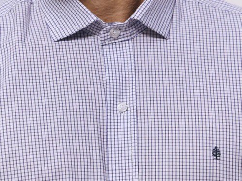 Camisa slim fit a cuadros