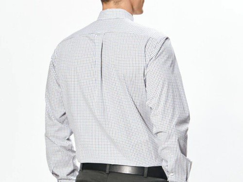 Camisa regular fit a cuadros