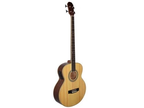 LEONARD LB429EN Bajo acustico con microfono 4 cuerdas cuotas