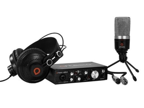 Artesia ARB4 Pack Grabacion placa microfono auriculares cuotas