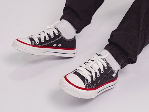 Zapatillas clásicas urbanas de lona, infantil unisex. RAVE