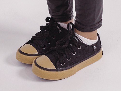 Zapatillas clásicas urbanas de lona, infantil unisex. RAVE