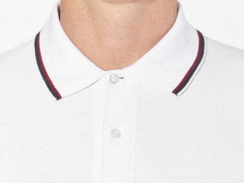 Polo de piqué con 2 vivos