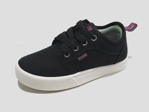 Zapatilla urbana de lona, infantil unisex. RAVE
