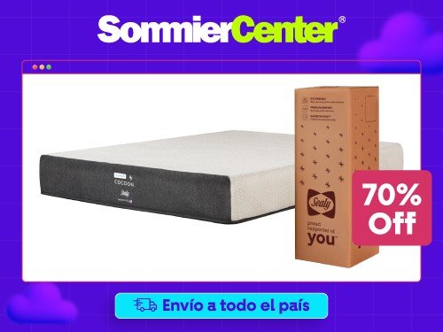 Colchón en Caja 2 Plazas Sealy Chill Cloud (140x190)