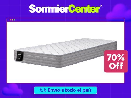 Colchón 1 Plaza Espuma Sealy Field (080x190)