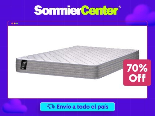 Colchón 2 Plazas Espuma Sealy Field (140x190)