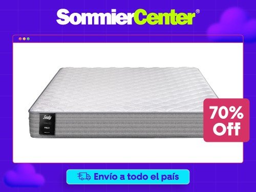 Colchón 2 Plazas Espuma Sealy Field (140x190)