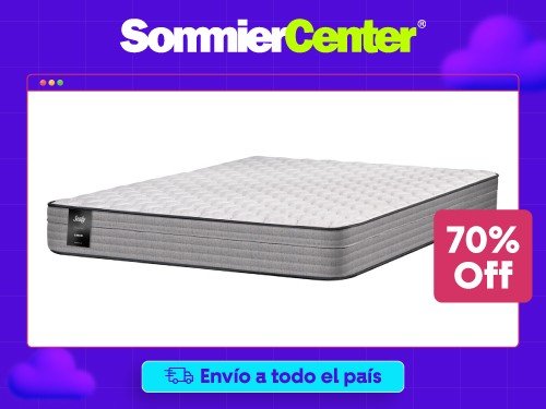 Colchón 2 Plazas Resorte Sealy Linen (140x190)