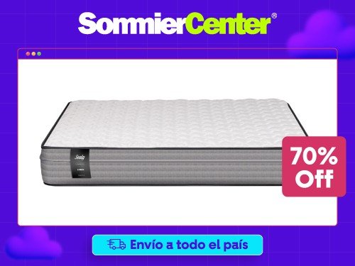 Colchón 2 Plazas Resorte Sealy Linen (140x190)