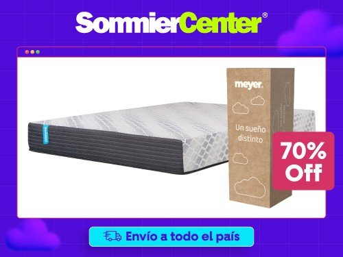Colchón en Caja 2 Plazas Espuma Meyer Dream Compact (140x190)